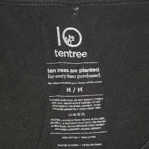 Ten Tree Wood Logo T-Shirt - Picture 3 of 4